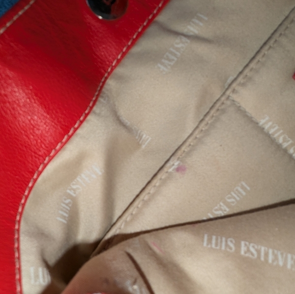 Luis Esteve red shoulder bag. - Picture 13 of 13